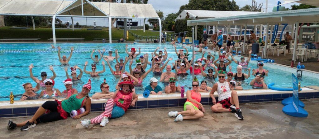 AQUA AEROBICS CHRISTMAS SPECTACULAR cover